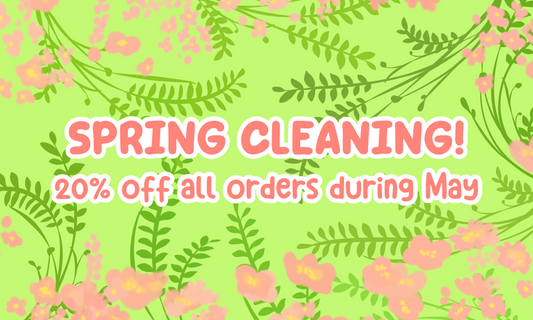 New Items & Spring Cleaning Sale!