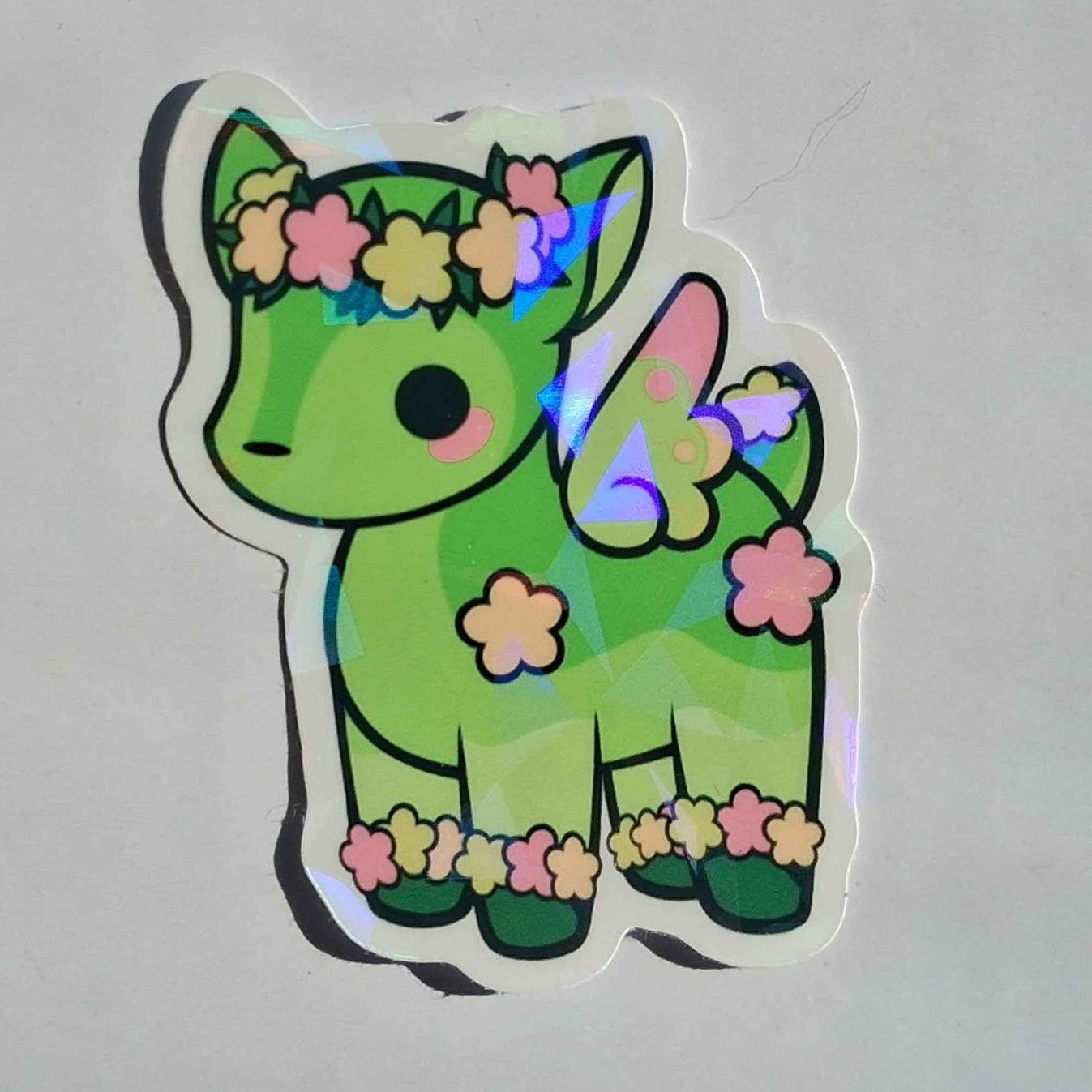 Meadow Broken Holo Vinyl Sticker