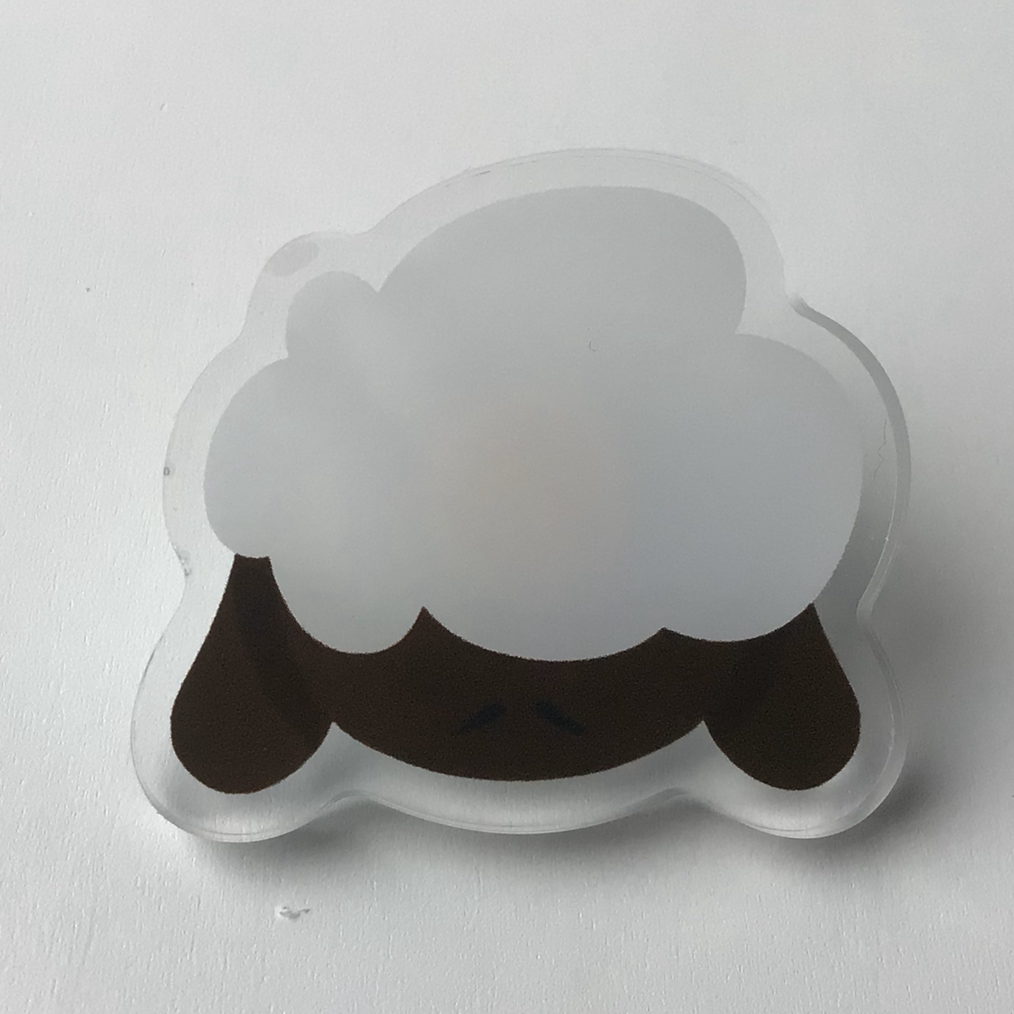 Mumble the Lamb Acrylic Pin