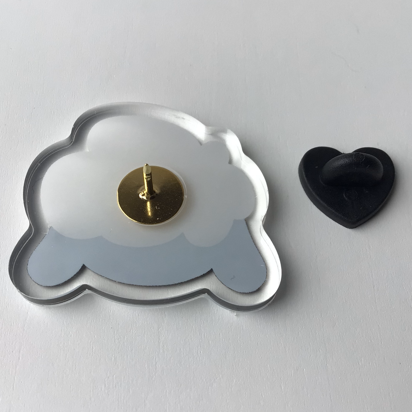 Mumble the Lamb Acrylic Pin