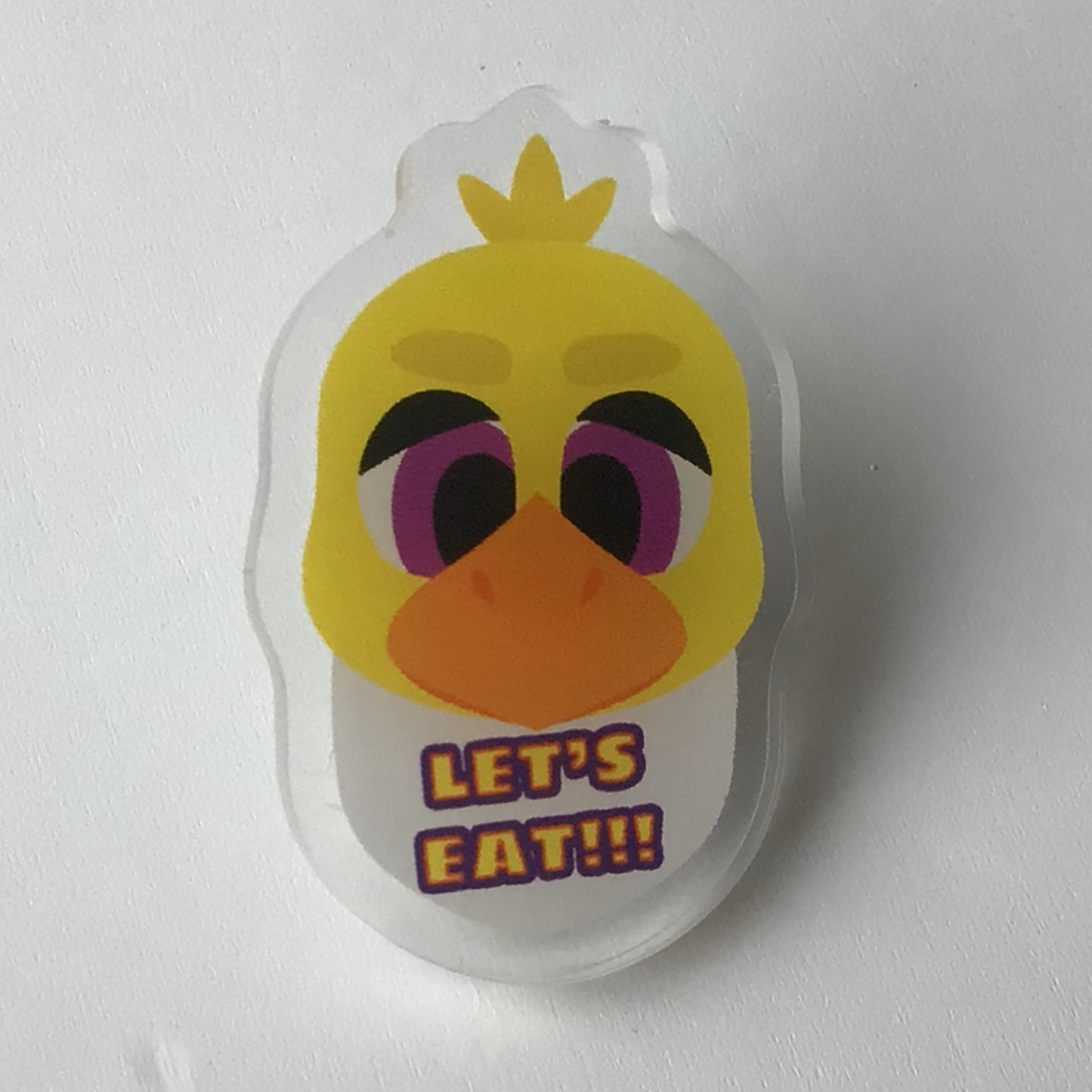 Chica Acrylic Pin