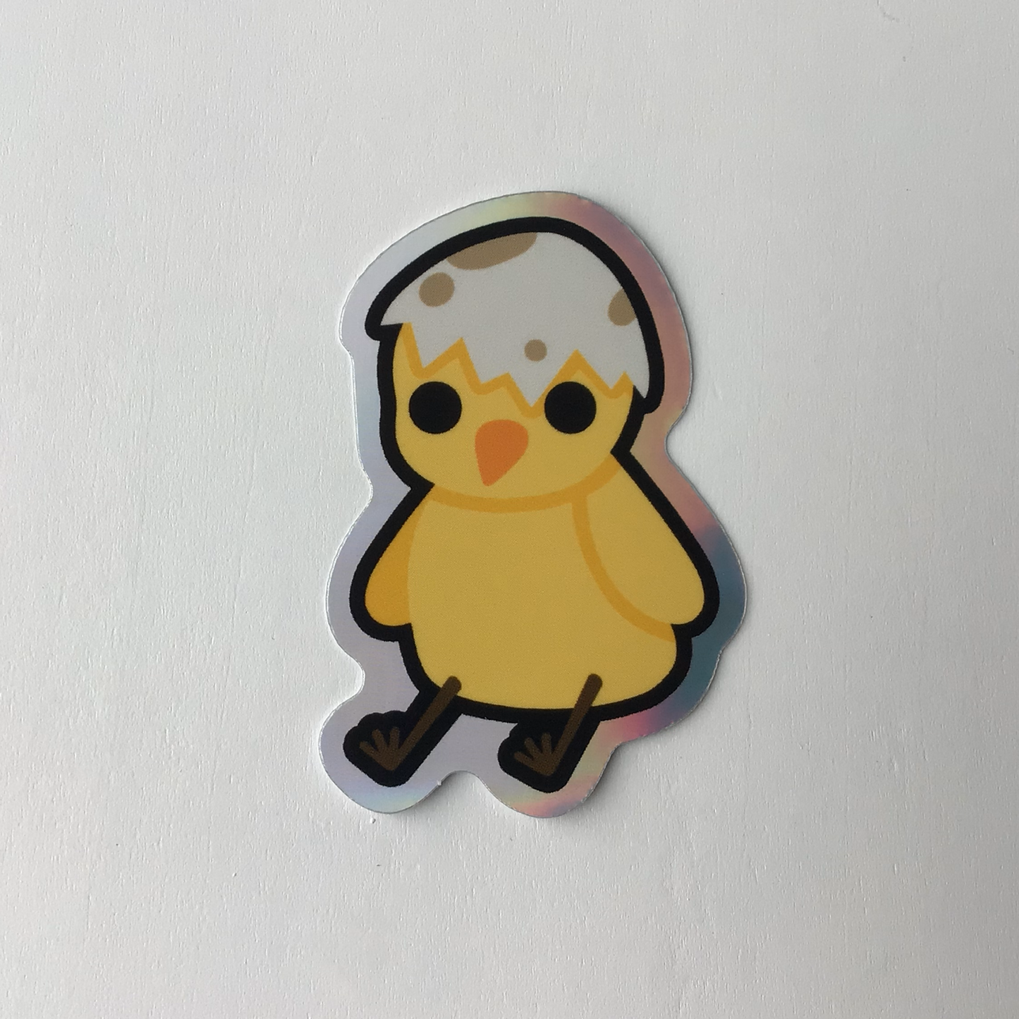 Deedee the Chick Holographic Vinyl Sticker