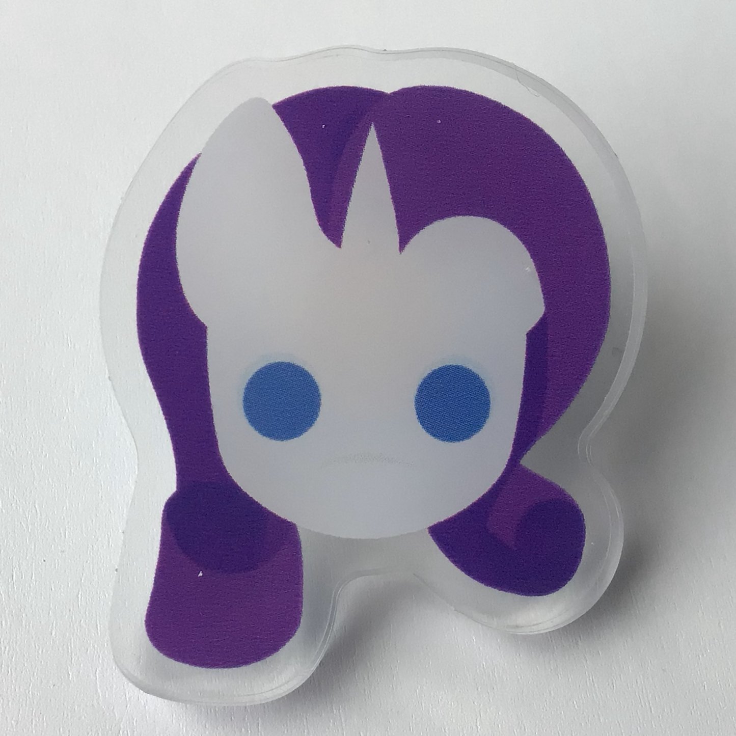 Rarity Acrylic Pin