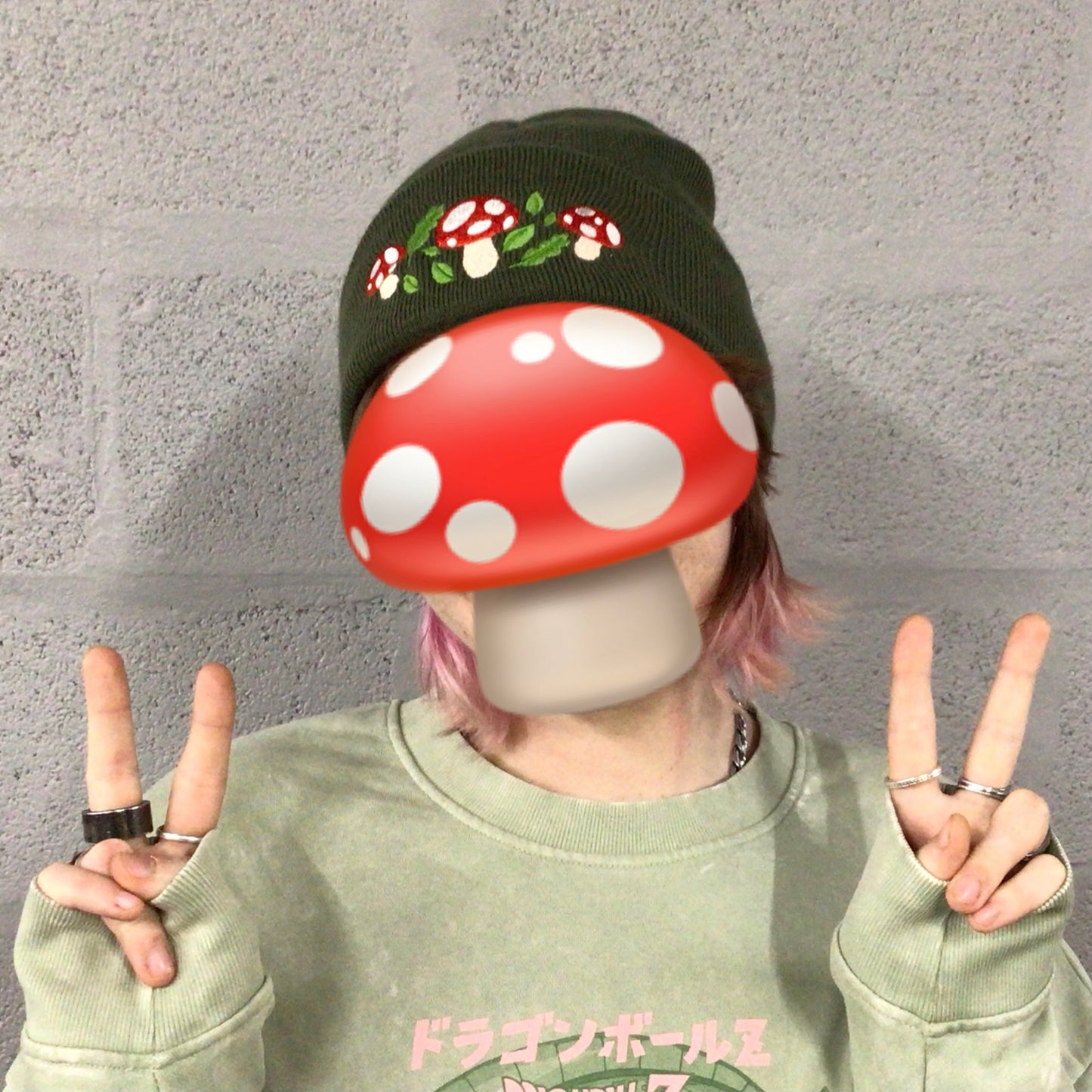 Mushroom Beanie