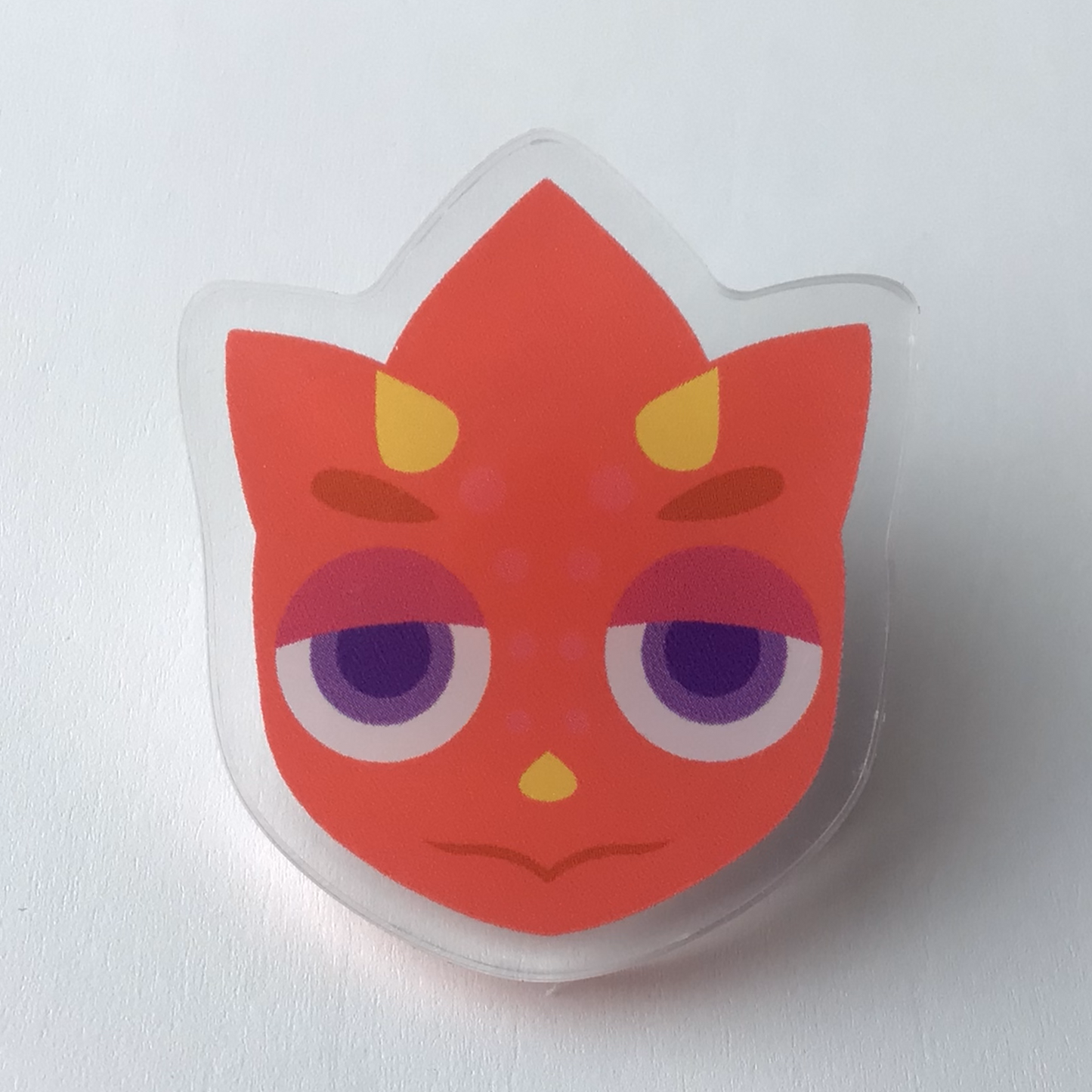 Flick Acrylic Pin