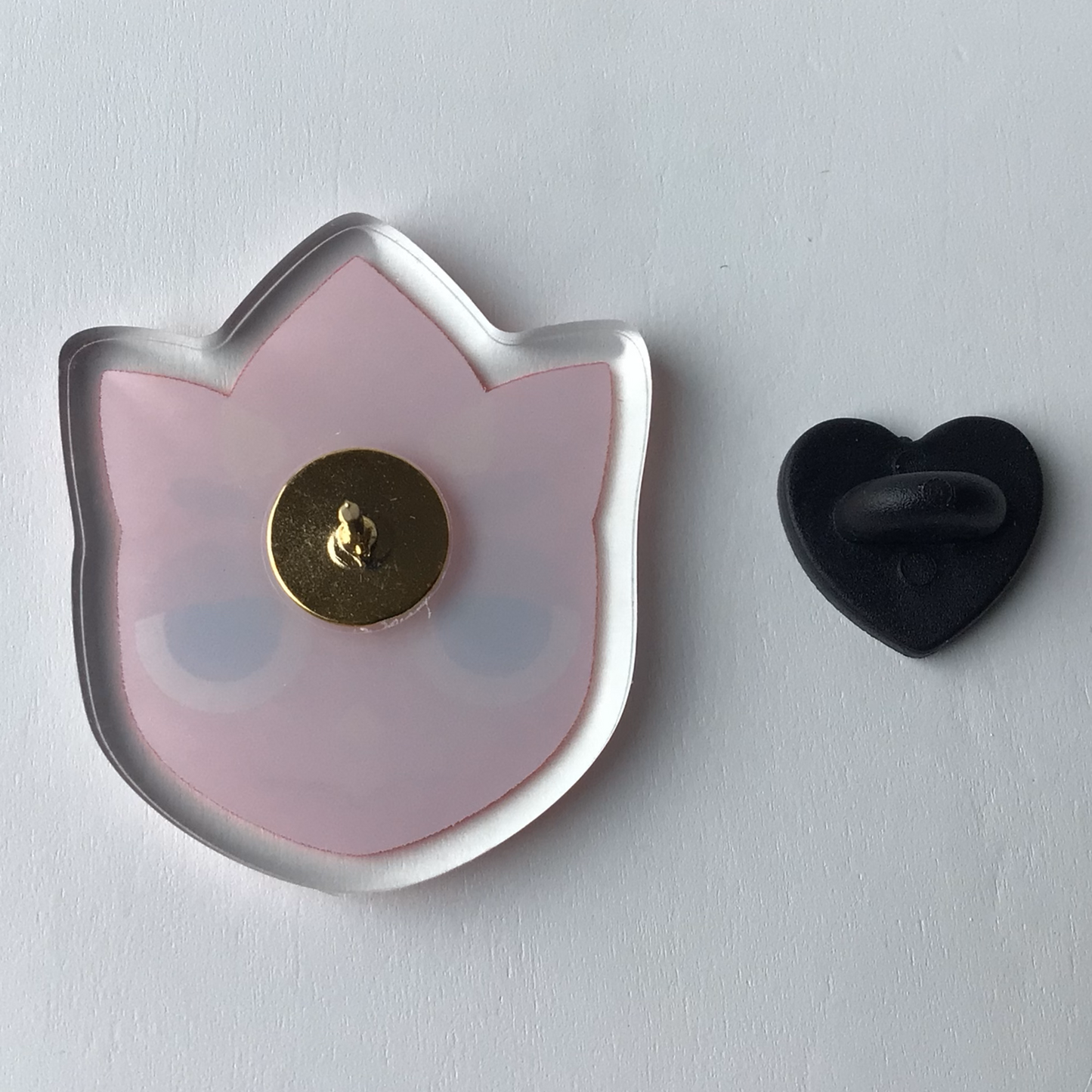 Flick Acrylic Pin