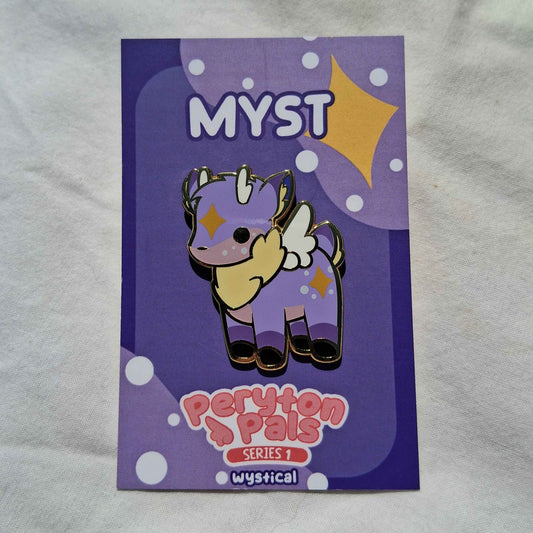 Myst Peryton Pal Enamel Pin