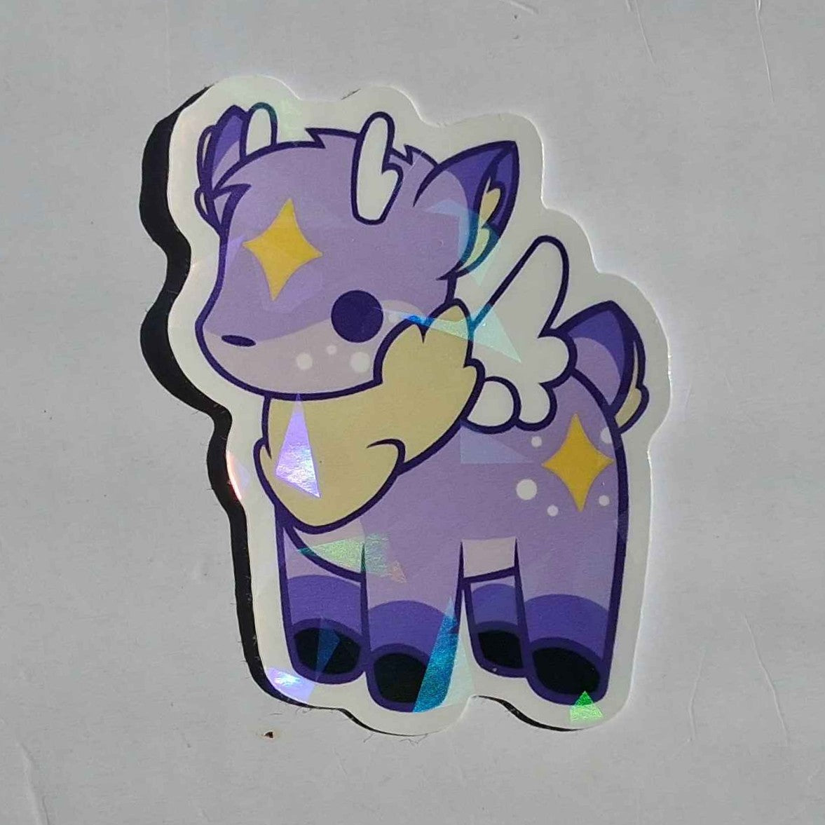 Myst Broken Holo Vinyl Sticker