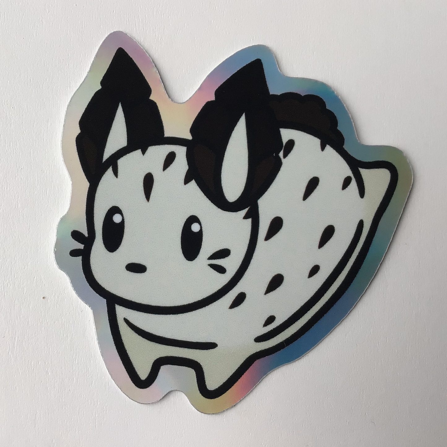 Sea Bunny Holographic Vinyl Sticker