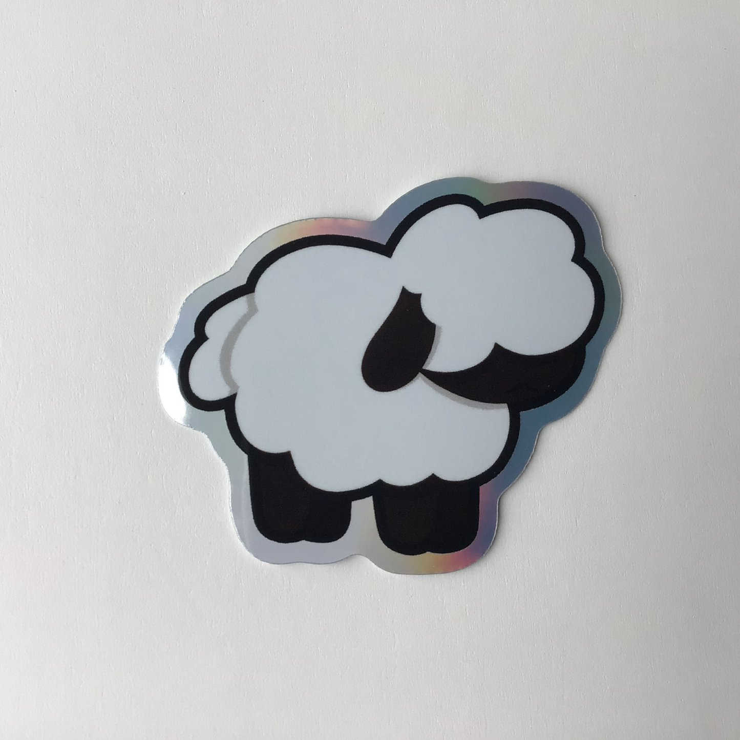 Mumble the Lamb Holographic Vinyl Sticker