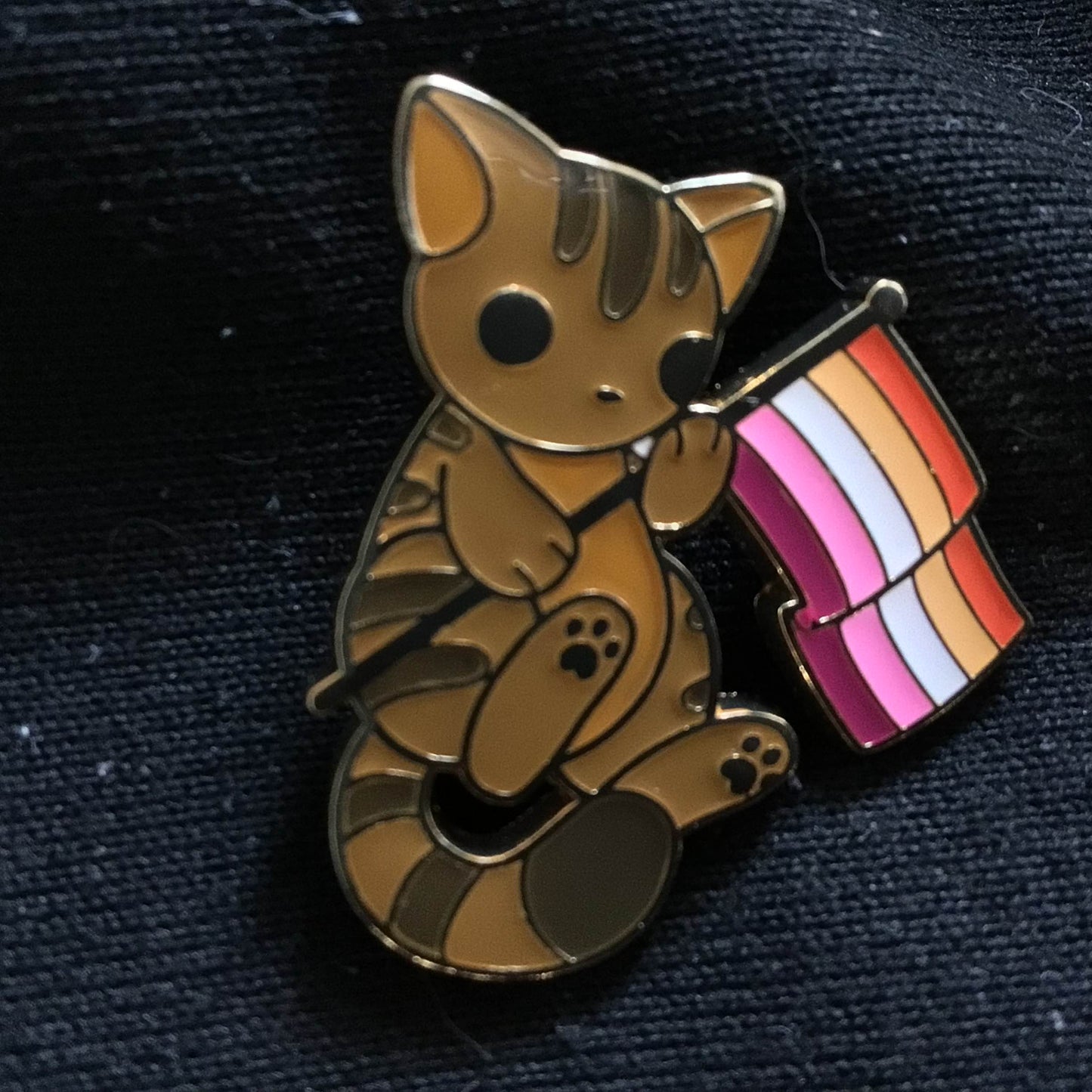 B-Grade Pride Kitty Enamel Pin