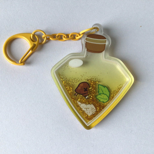 Strength Potion Liquid Glitter Charm