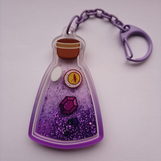 Invisibility Potion Liquid Glitter Charm